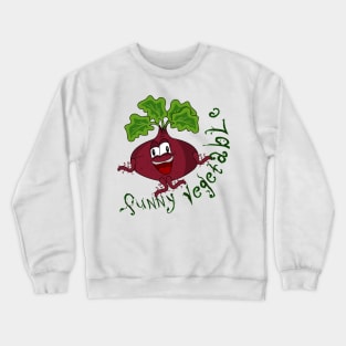 beet-funny vegetable Crewneck Sweatshirt